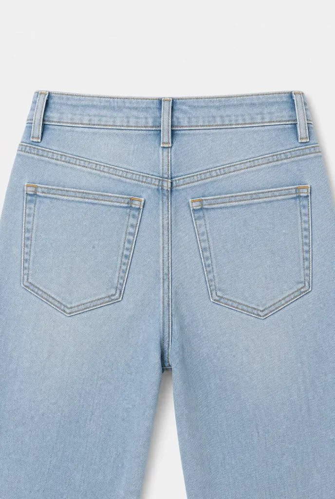 Dar Kesim Denim Pantolon ürün görseli 4