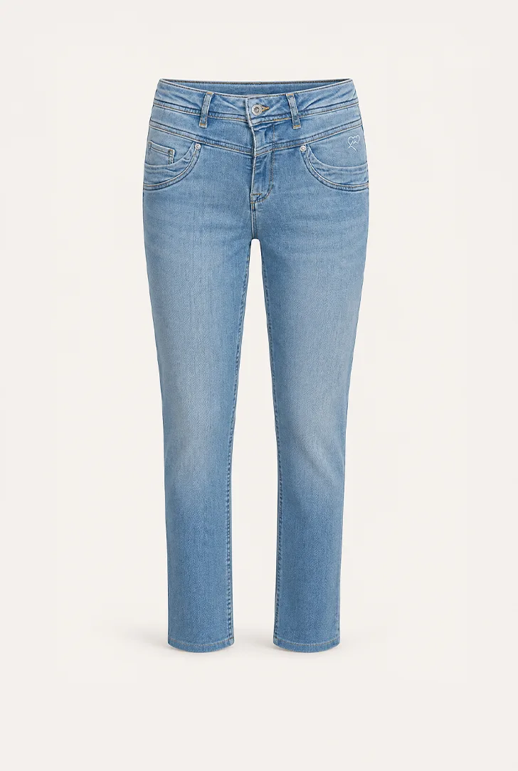 Çift Bel Detaylı Jean Pantolon alternatif görünüm